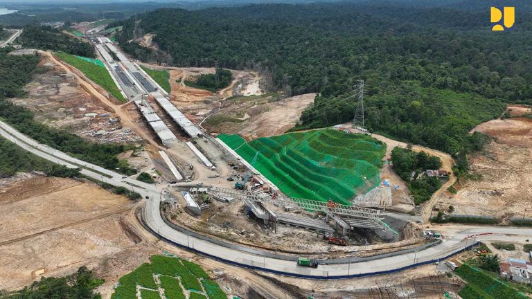 Menteri Pupr Minta Beautifikasi Jembatan Pulau Balang Selesai Dan Jalan